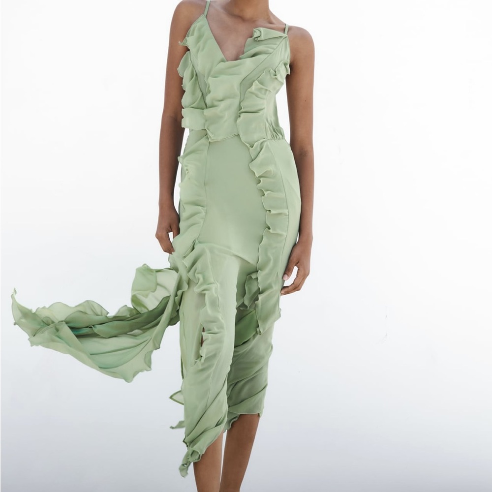 Zara Ruffled Dress